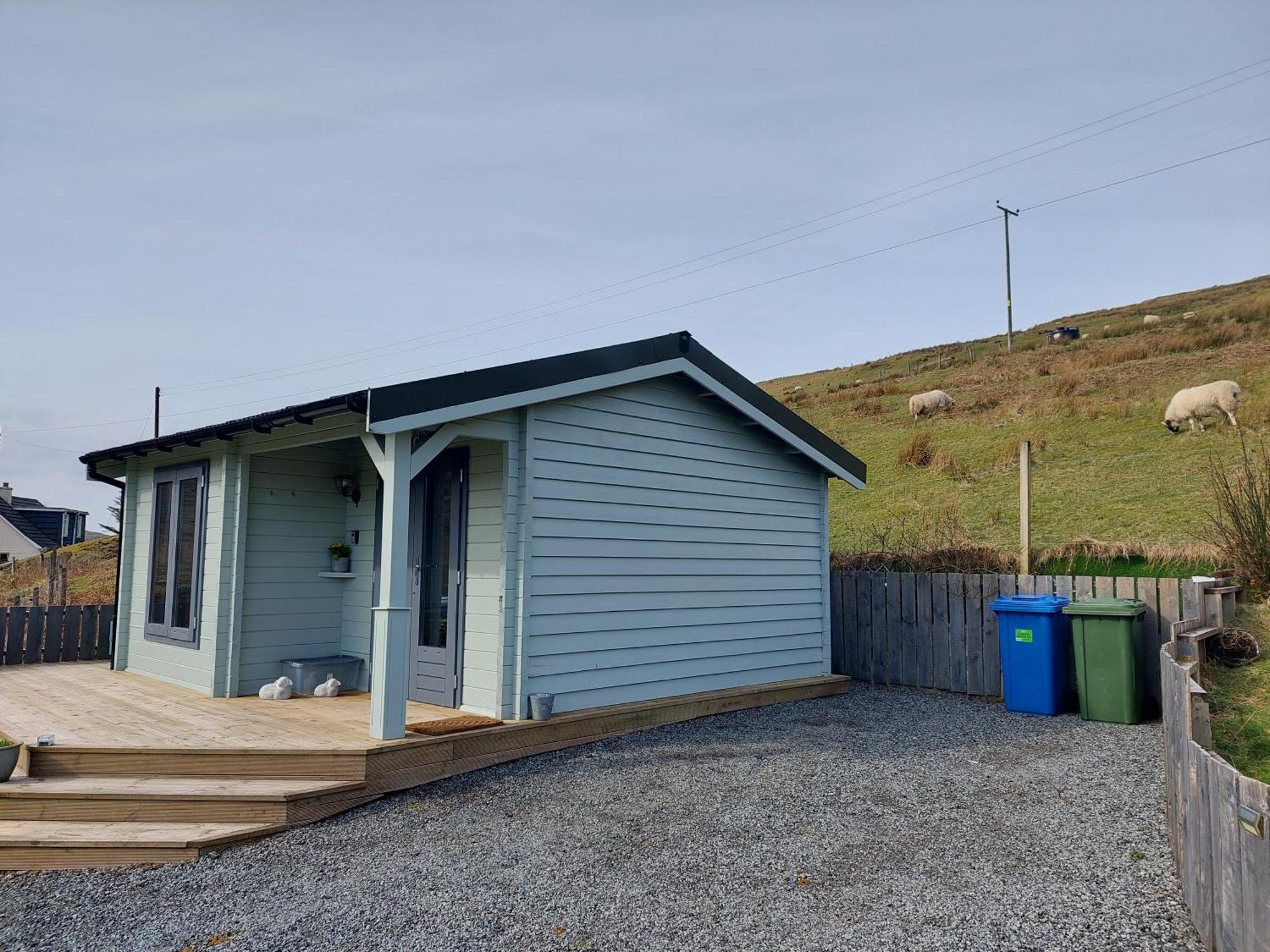 Crofters Cabin Bracadale Exterior foto