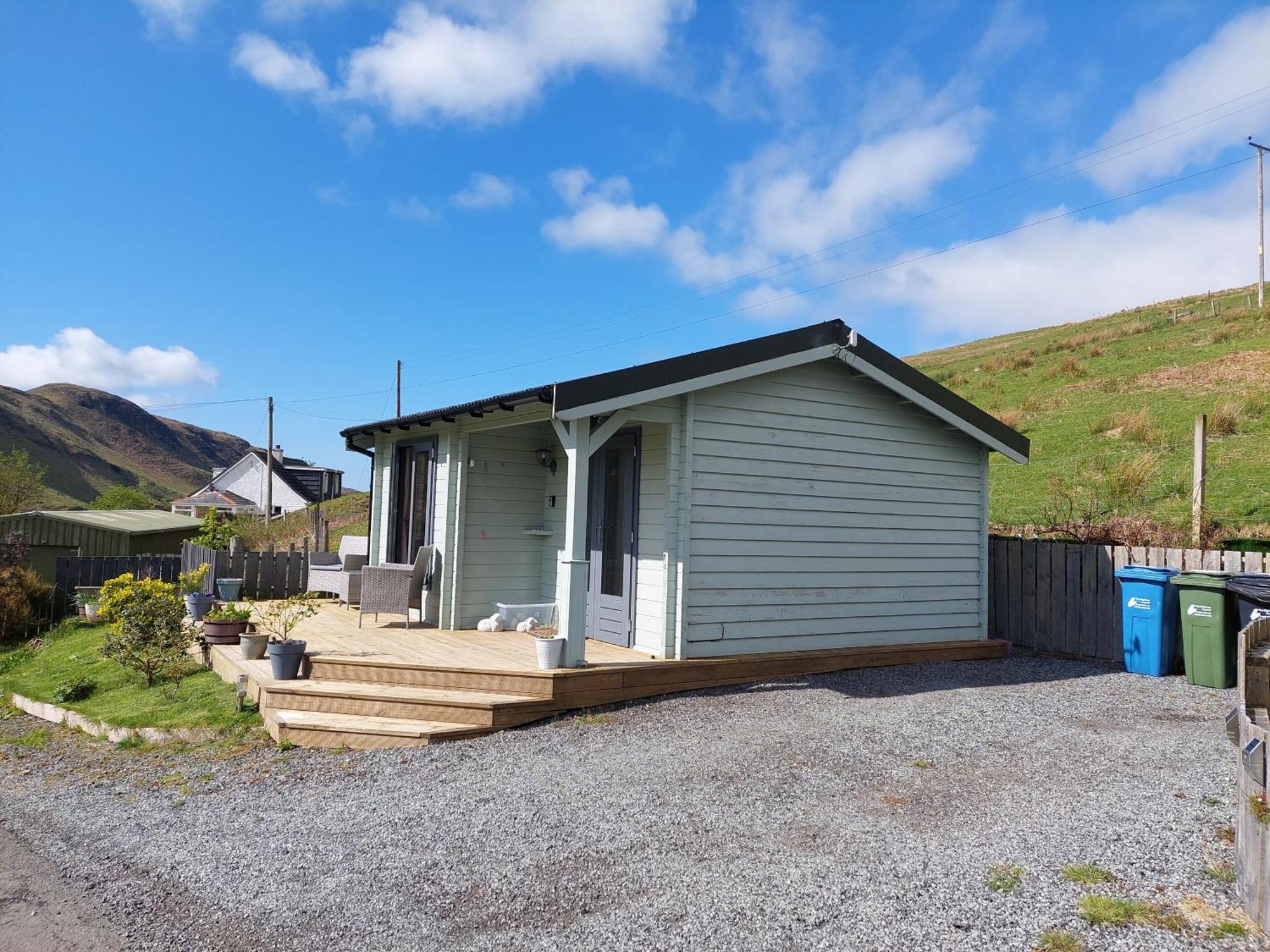 Crofters Cabin Bracadale Exterior foto